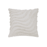 Capa de Almofada Quadrada com Ondas Tufting 45x45 - Clocasa | Além do Conforto