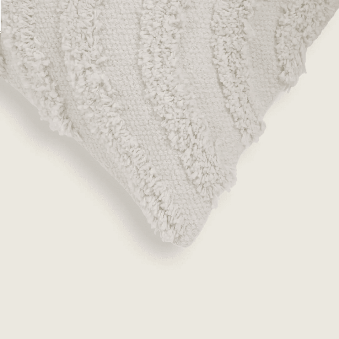 Capa de Almofada Quadrada com Ondas Tufting 45x45 - Clocasa | Além do Conforto