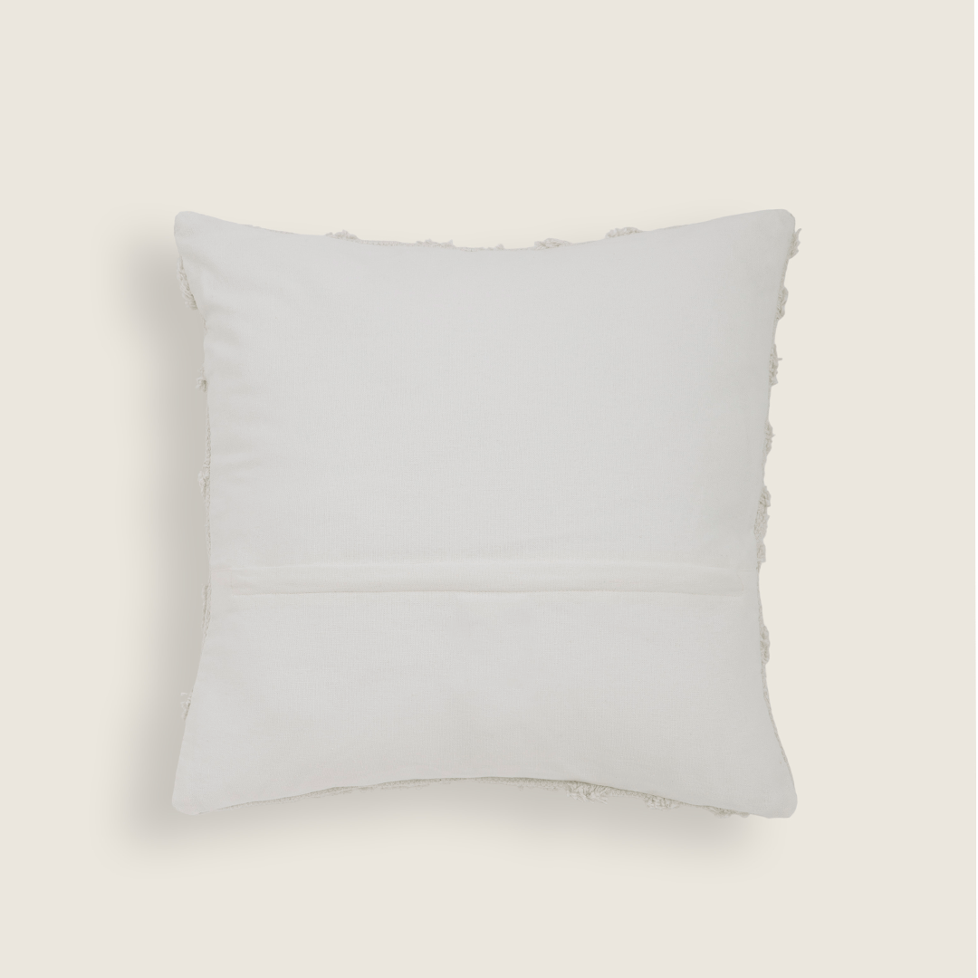 Capa de Almofada Quadrada com Ondas Tufting 45x45 - Clocasa | Além do Conforto