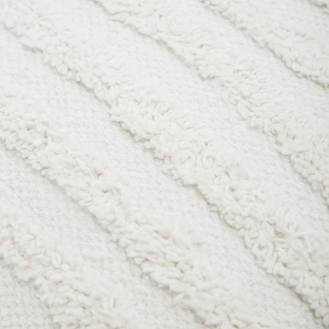 Capa de Almofada Retangular com Listras Tufting 35x75 - Clocasa | Além do Conforto