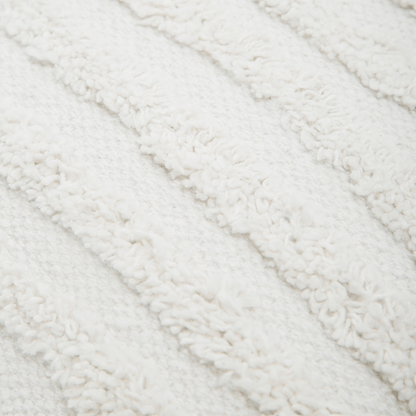 Capa de Almofada Retangular com Listras Tufting 35x75 - Clocasa | Além do Conforto