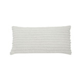 Capa de Almofada Retangular com Listras Tufting 35x75 - Clocasa | Além do Conforto