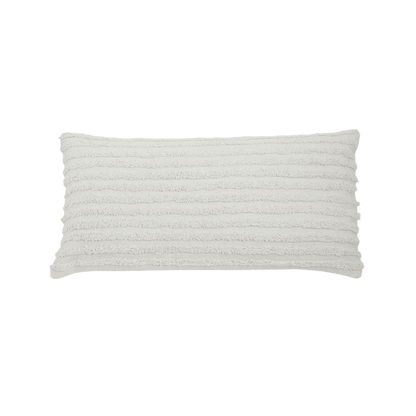 Capa de Almofada Retangular com Listras Tufting 35x75 - Clocasa | Além do Conforto