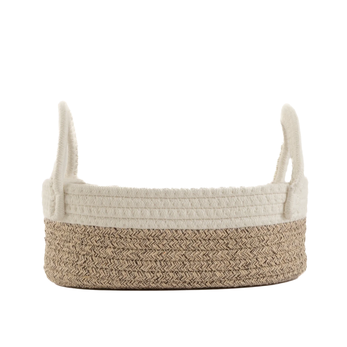 Cesto em Corda de Algodão Soft Cinza PP - Clocasa | Além do Conforto