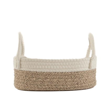 Cesto em Corda de Algodão Soft Cinza PP - Clocasa | Além do Conforto