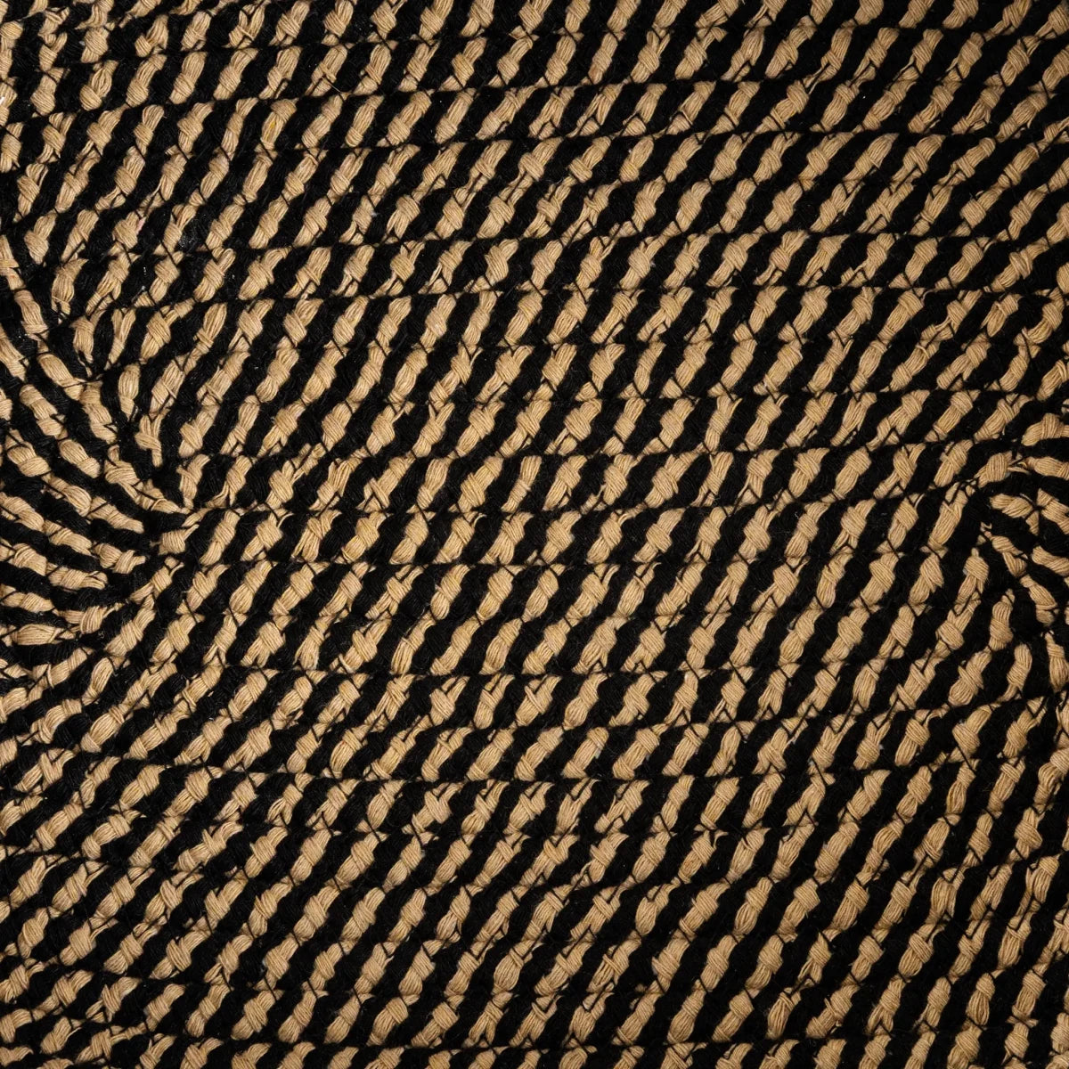 Cesto Organizador Natural com Trama Bicolor Médio - Clocasa | Além do Conforto