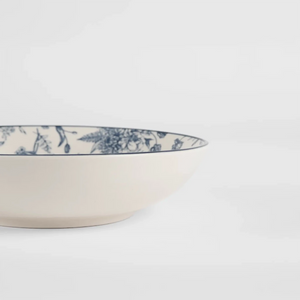 Conjunto de jantar individual na cor azul confeccionado em cerâmica resistente com acabamento esmaltado de alta durabilidade com superfície lisa e uniforme que facilita a limpeza, uma escolha estratégica para decorar a mesa com harmonia e surpreender seus convidados.