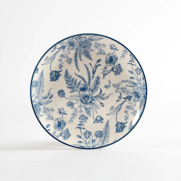 Conjunto de jantar individual na cor azul confeccionado em cerâmica resistente com acabamento esmaltado de alta durabilidade com superfície lisa e uniforme que facilita a limpeza, solução indispensável para quem preza por qualidade e uma mesa posta sofisticada em todos os detalhes.