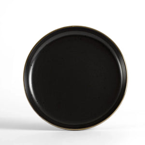 Conjunto de Jantar Individual 4 Peças Preto Rústico - Clocasa | Além do Conforto