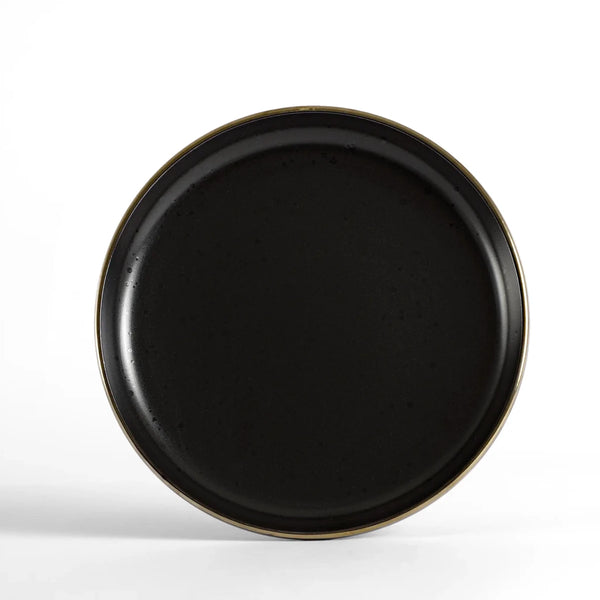 Conjunto de Jantar Individual 4 Peças Preto Rústico - Clocasa | Além do Conforto