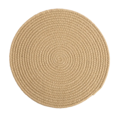 Jogo Americano em Fibra Natural Redondo 37cm - Clocasa | Além do Conforto