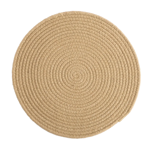 Jogo Americano em Fibra Natural Redondo 37cm - Clocasa | Além do Conforto