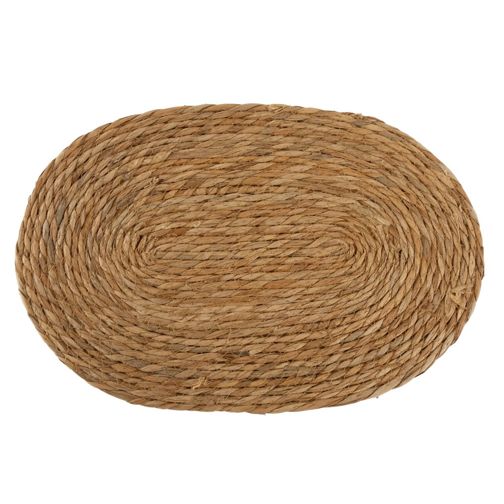 Jogo Americano Oval em Fibra Natural 45x30 - Clocasa | Além do Conforto