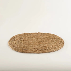 Jogo Americano Oval em Fibra Natural 45x30 - Clocasa | Além do Conforto