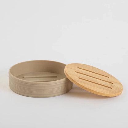 Kit Banheiro 6 Peças Bambu Bege - Clocasa | Além do Conforto