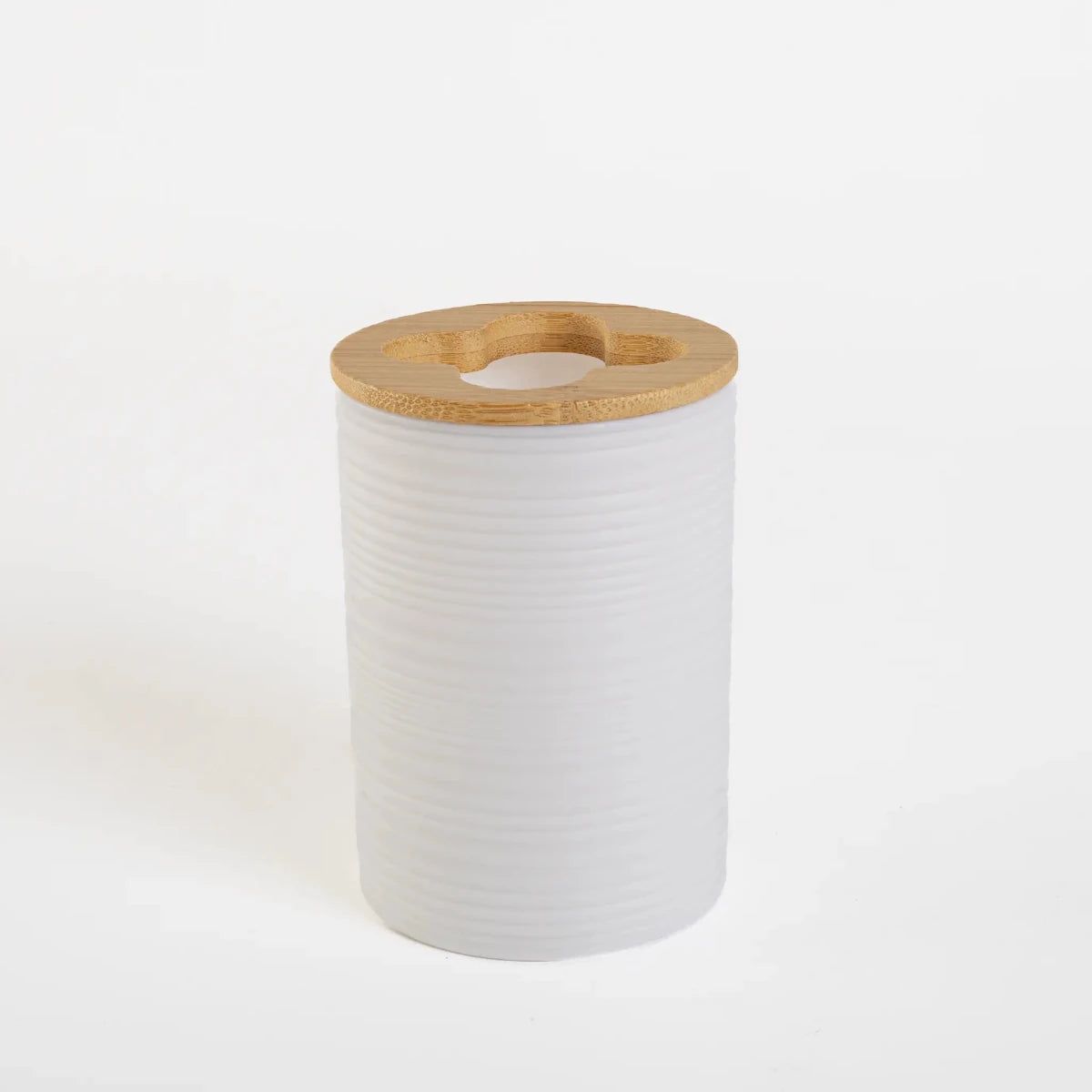 Kit Banheiro 6 Peças Bambu Branco - Clocasa | Além do Conforto