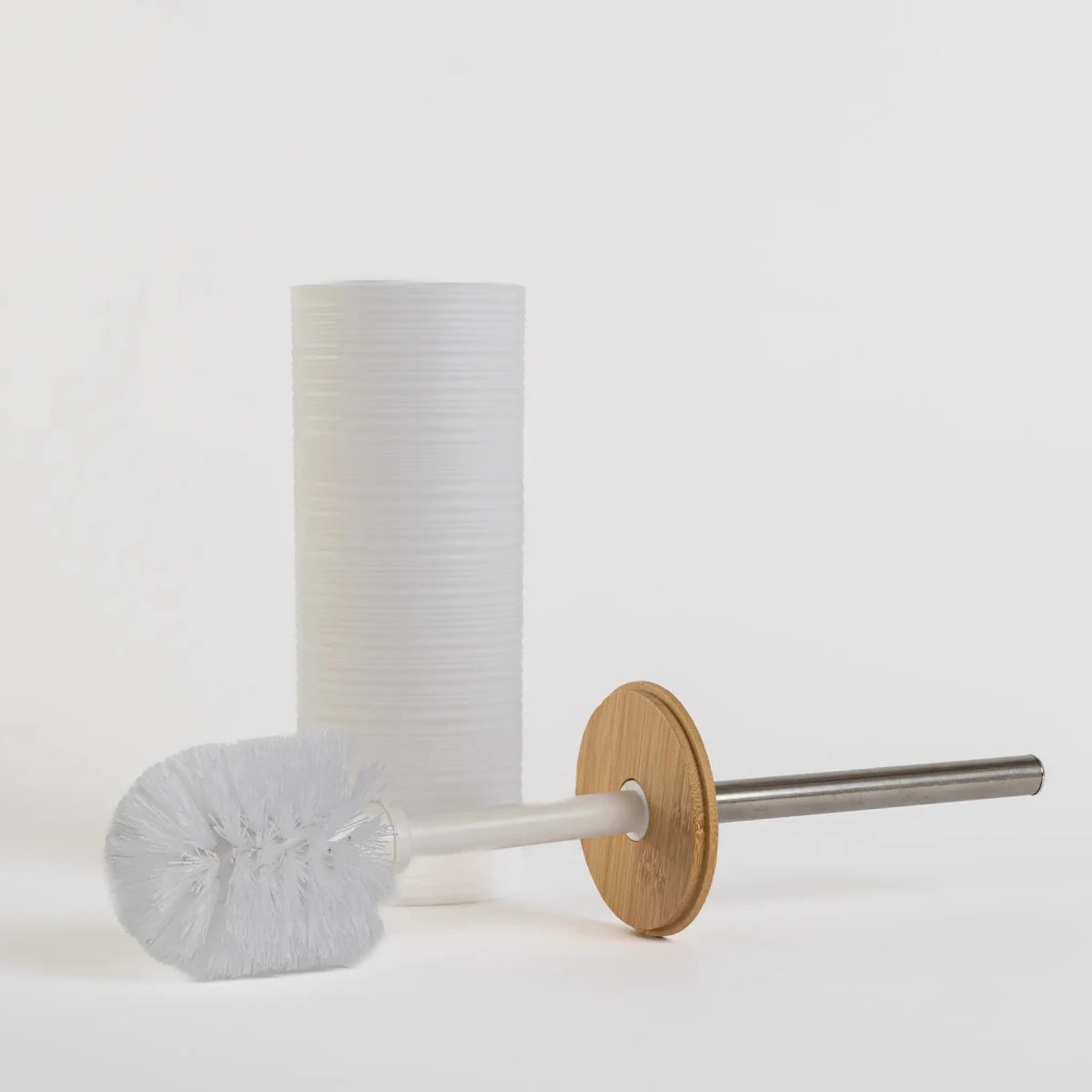 Kit Banheiro 6 Peças Bambu Branco - Clocasa | Além do Conforto