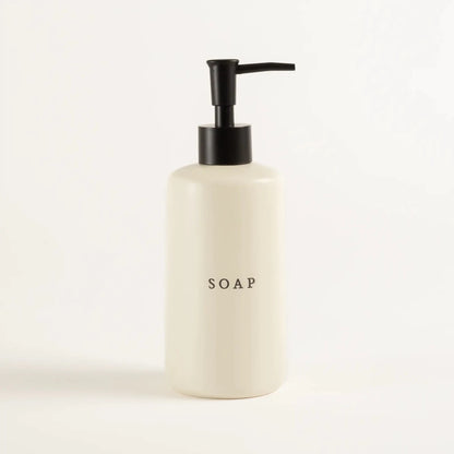 Kit Banheiro Sabão e Creme Branco - Clocasa | Além do Conforto