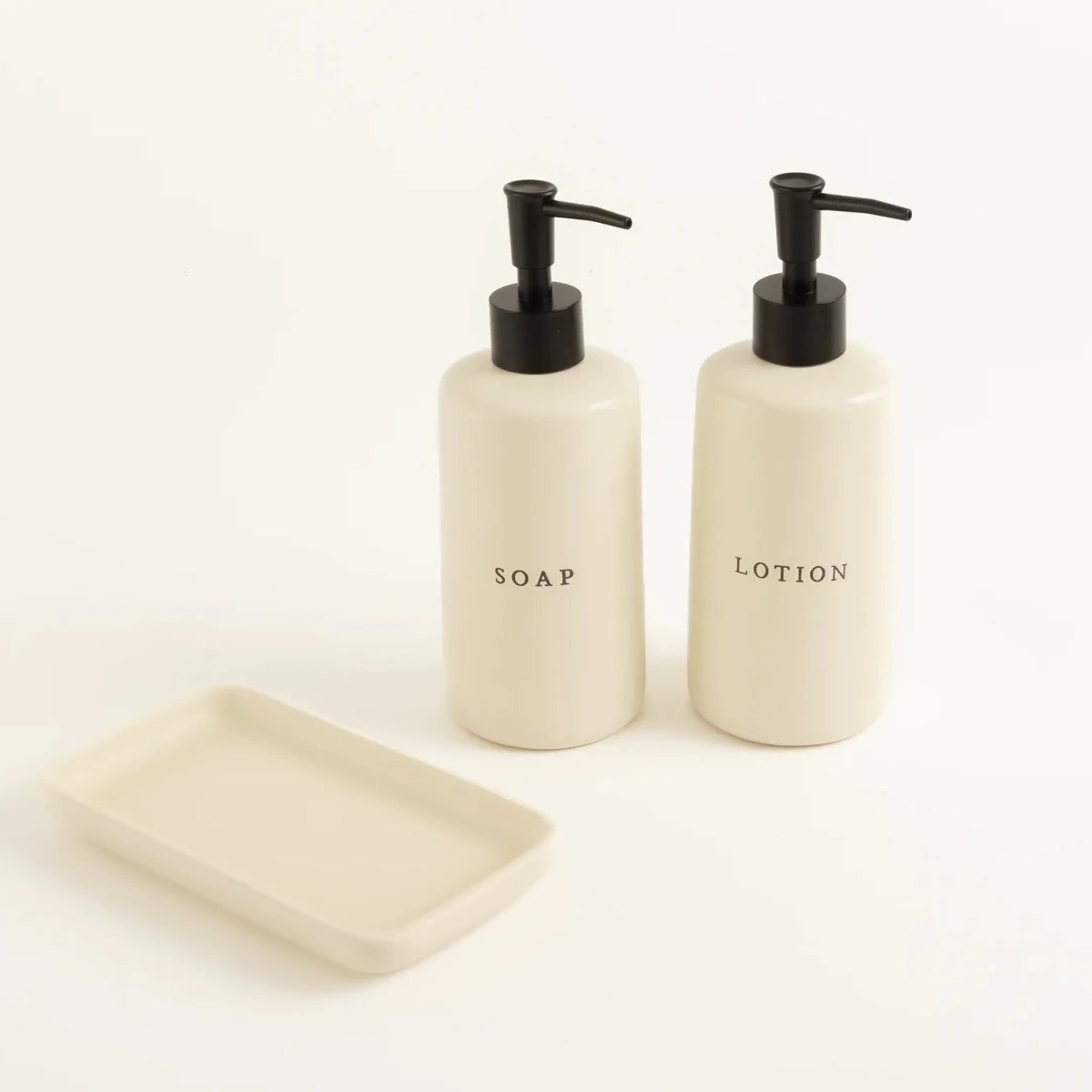 Kit Banheiro Sabão e Creme Branco - Clocasa | Além do Conforto