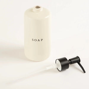 Kit Banheiro Sabão e Creme Branco - Clocasa | Além do Conforto