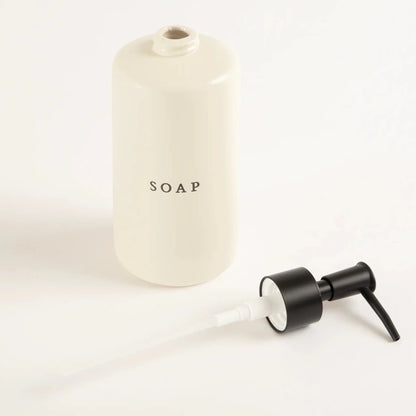 Kit Banheiro Sabão e Creme Branco - Clocasa | Além do Conforto