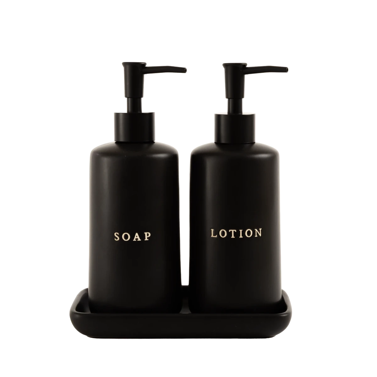 Kit Banheiro Sabão e Creme Preto - Clocasa | Além do Conforto