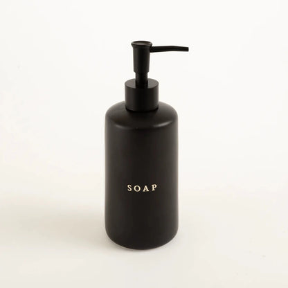 Kit Banheiro Sabão e Creme Preto - Clocasa | Além do Conforto