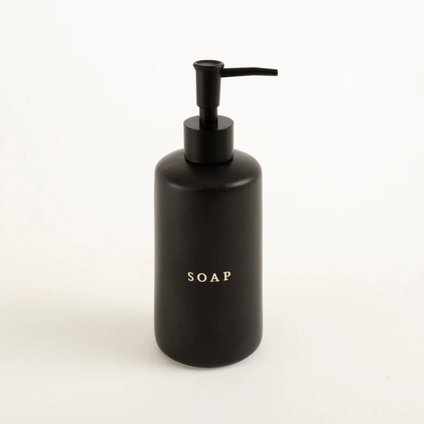Kit Banheiro Sabão e Creme Preto - Clocasa | Além do Conforto