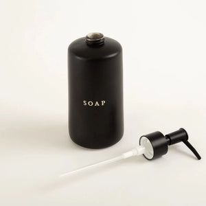 Kit Banheiro Sabão e Creme Preto - Clocasa | Além do Conforto