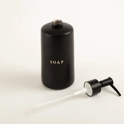 Kit Banheiro Sabão e Creme Preto - Clocasa | Além do Conforto