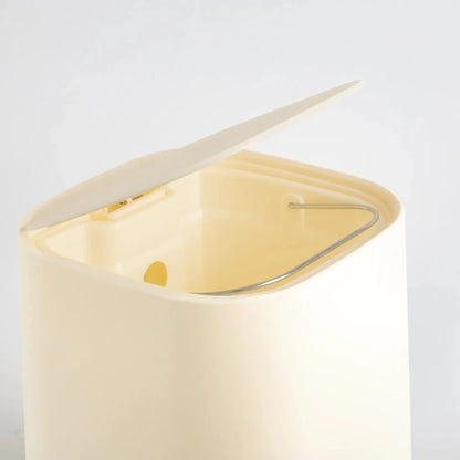 Lixeira Para Banheiro Minimal Branco - Clocasa | Além do Conforto