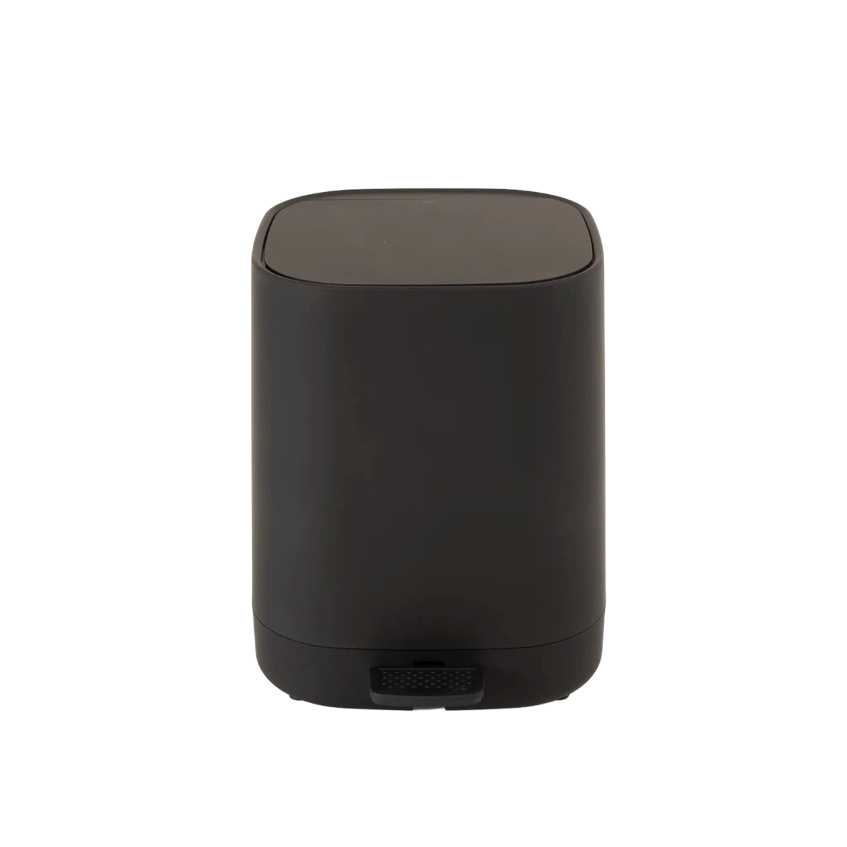 Lixeira Para Banheiro Minimalista Preto - Clocasa | Além do Conforto