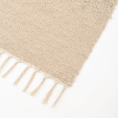 Manta Texturizada em Bouclé Natural 130x170 - Clocasa | Além do Conforto