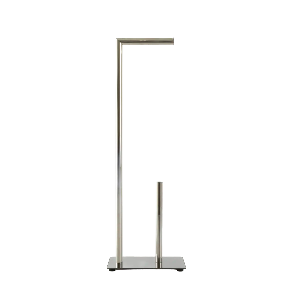 Porta Papel Higiênico De Piso Duplo Inox - Clocasa | Além do Conforto