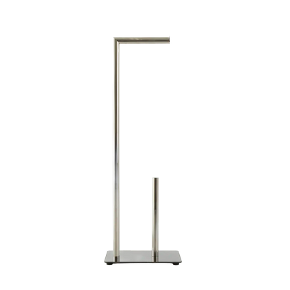 Porta Papel Higiênico De Piso Duplo Inox - Clocasa | Além do Conforto