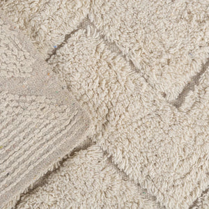 Tapete Chevron Relevo 50X80 Natural - Clocasa | Além do Conforto