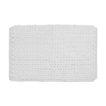 Tapete com Trançado Soft em Alto Relevo e Tom Neutro 50x80 - Clocasa | Além do Conforto