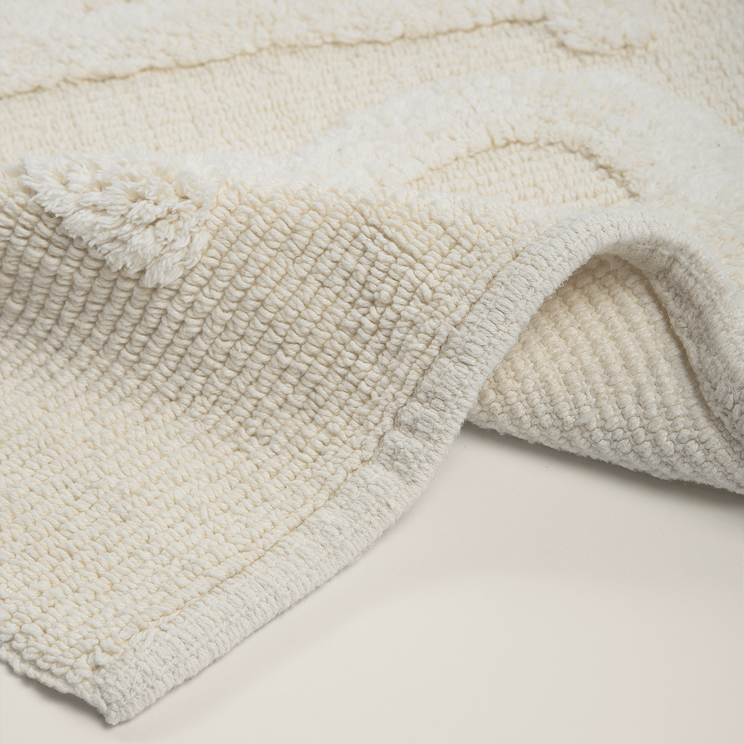 Tapete de Algodão para Banheiro com Alto Relevo 50x80 - Clocasa | Além do Conforto