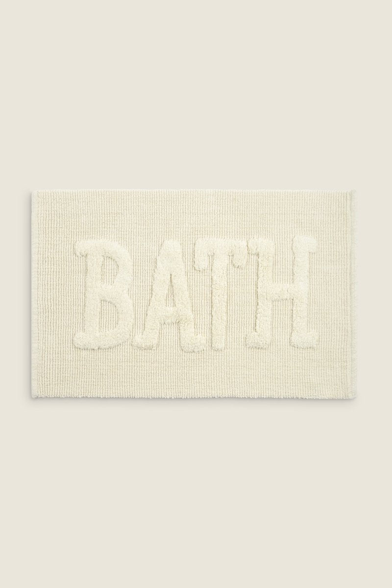 Tapete de Algodão para Banheiro com Alto Relevo 50x80 - Clocasa | Além do Conforto