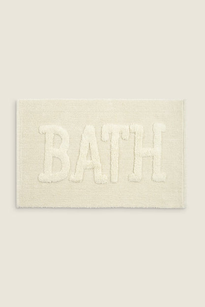 Tapete de Algodão para Banheiro com Alto Relevo 50x80 - Clocasa | Além do Conforto