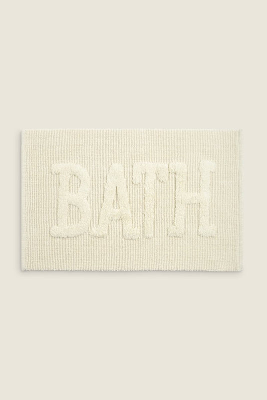 Tapete de Algodão para Banheiro com Alto Relevo 50x80 - Clocasa | Além do Conforto