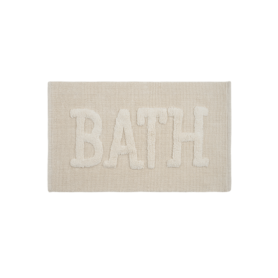 Tapete de Algodão para Banheiro com Alto Relevo 50x80 - Clocasa | Além do Conforto