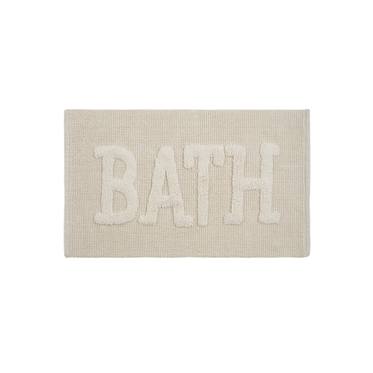 Tapete de Algodão para Banheiro com Alto Relevo 50x80 - Clocasa | Além do Conforto