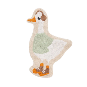 Tapete infantil decorativo super macio na cor verde confeccionado em algodão natural sustentável de alta resistência com base de proteção antiderrapante para maior segurança, combina perfeitamente funcionalidade, alta durabilidade e elegância na decoração de interiores.