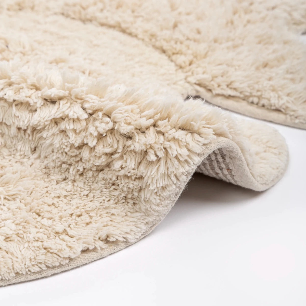 Tapete Infantil Urso De Algodão Natural 80x80 - Clocasa | Além do Conforto