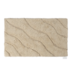 Tapete Orgânico Relevo 50X80 Natural - Clocasa | Além do Conforto