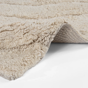 Tapete Orgânico Relevo 50X80 Natural - Clocasa | Além do Conforto