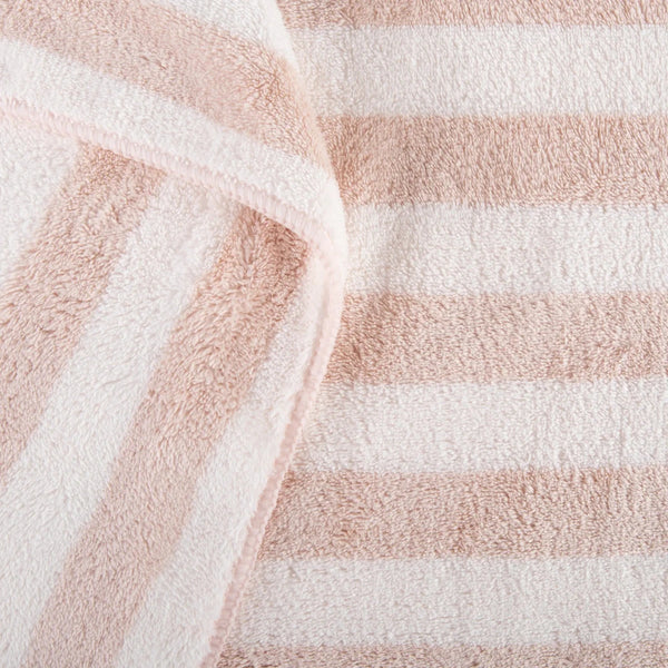 Toalha de Banho Listrada 70X140 Rosa - Clocasa | Além do Conforto