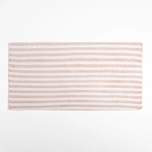 Toalha de Banho Listrada 70X140 Rosa - Clocasa | Além do Conforto