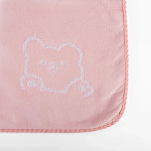 Toalha de Banho Urso 70X140 Rosa - Clocasa | Além do Conforto